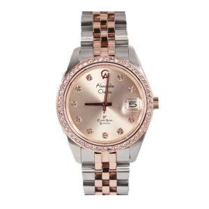 Alexandre christie AC 5012 Silver Full Rosegold Man MDBTRLN